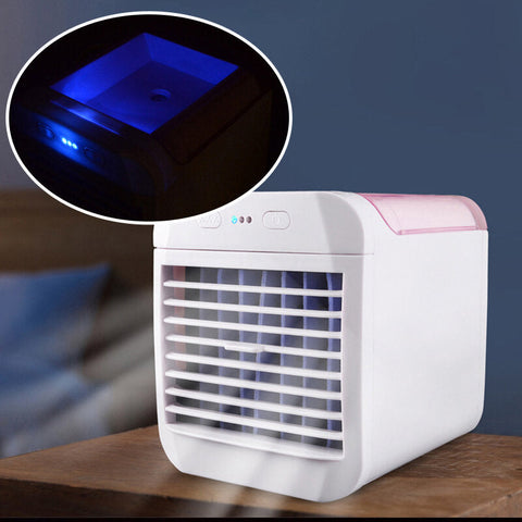Mini Chiller Three-position Adjustment Desktop Cooling Air Conditioning Fan Indoor Desktop Portable Silent Fan
