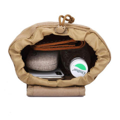 1000D Nylon Waterproof Tactical Bag Multi-functional Folding Outdoor Hiking Travel Tool Bag Drawstring Storage Bag