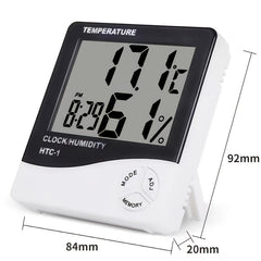 Electronic LED Digital Thermometer and Hygrometer for Office Lab And Factory