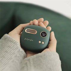 2 in 1 Hand Warmer Mini Mobile Power Bank USB Rechargeable 5000mAh Long Battery Life Electric Warming Treasure