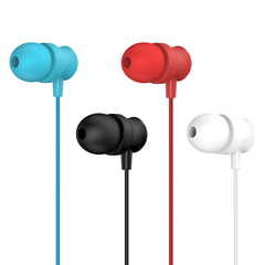 Wired 3.5mm In-Ear Headphones Hifi Sound Music Earphone with Mic for Smartphones MP3 PC