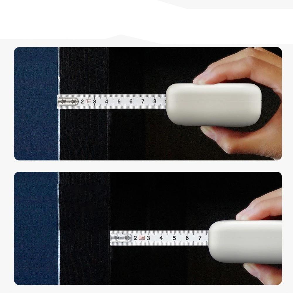 Laser Tape Measure 2-in-1 Laser Measurement 25M Laser Range Finder USB Rechargeable Backlit Display
