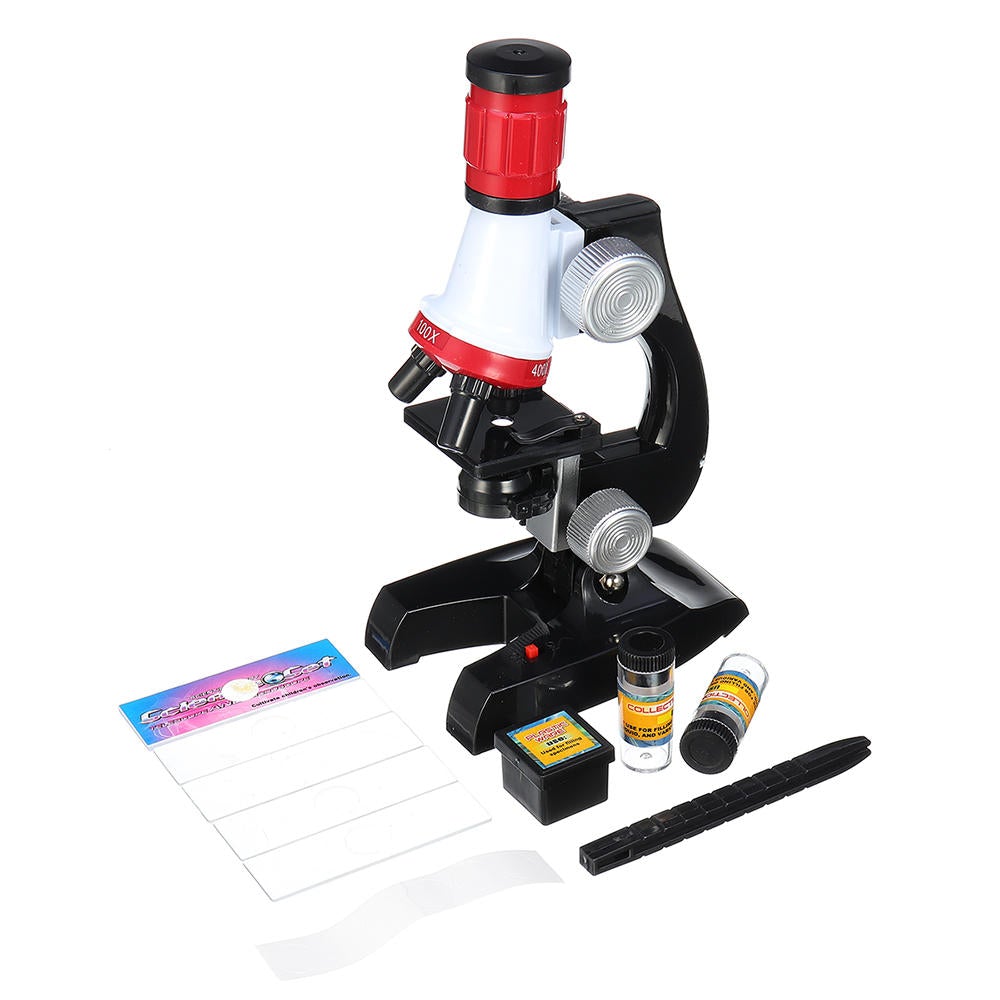 Microscope 100X 400X 1200X Zoom Biological Scientific Instruments Educational Kids ScienceToy