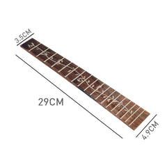 Ukulele Fretboard Fingerboard For 26 Inch Tree Of Life Rosewood Guitar 18 Frets Parts DIY Replacement