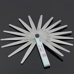 100MM*17 Pieces Stainless Steel Thickness Gap Metric Filler Feeler Gauge