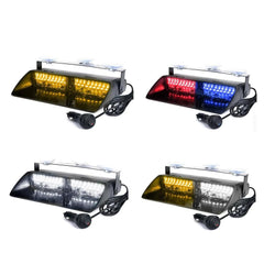 16LEDs 18 Flashing Modes Car Truck Emergency Flash Dash Strobe Light