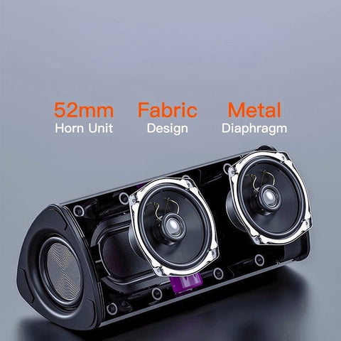 Wireless bluetooth Speaker Outdoor Portable Soundbar Subwoofer AUX TF Card USB Pendriver FM Speakers Home Hand-free Rechargeable