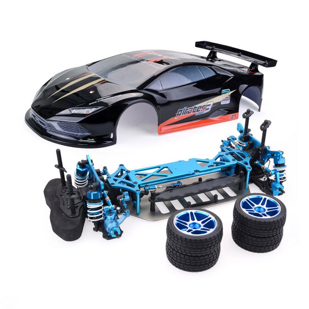 1/10 4WD RC Car Tourning Vehicles Frame Kit without Electronic Parts