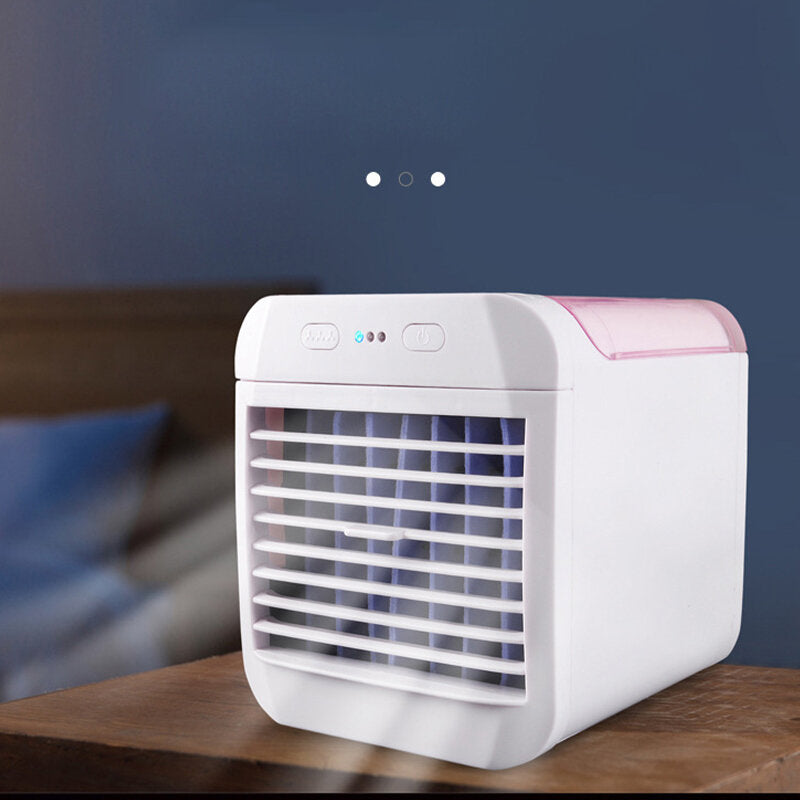 Mini Chiller Three-position Adjustment Desktop Cooling Air Conditioning Fan Indoor Desktop Portable Silent Fan