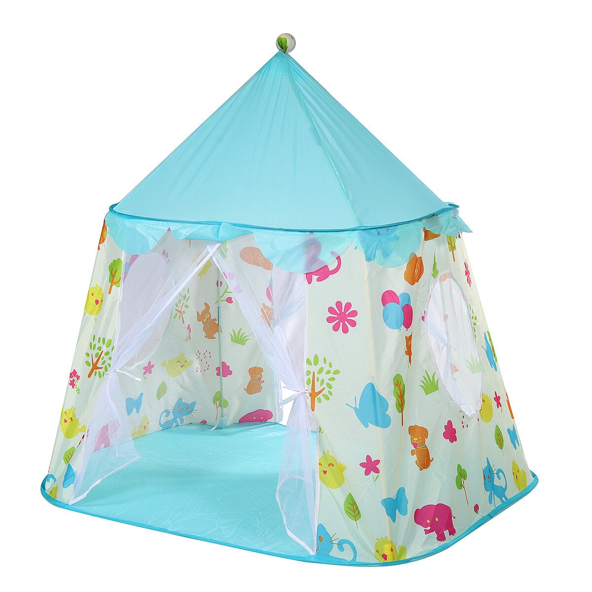 Princess Castle Large Play Tent Kids Play House Portable Kids Tents for Girl Outdoor Indoor Tent