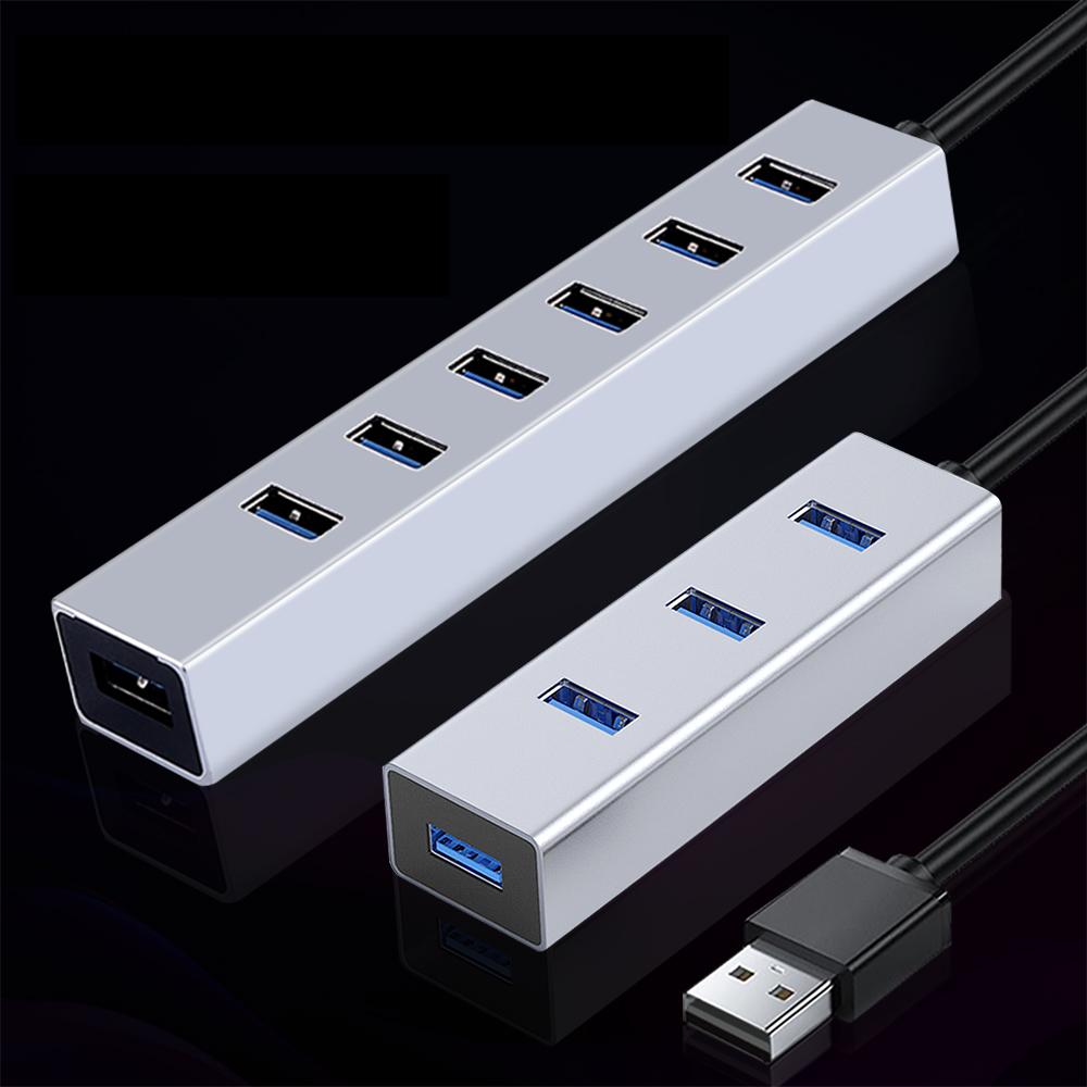 High Speed 3.0 Hub USB Splitter with 4/7 Ports For Windows and Macbook