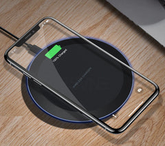 Fast Charging 5W Wireless Charger for iPhone X Xs Samsung - JustgreenBox
