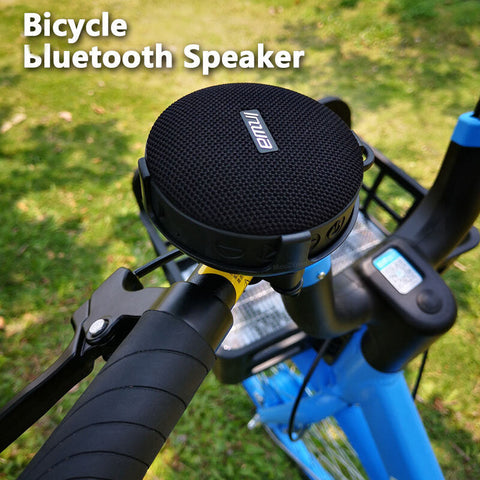 Bicycle bluetooth Speaker HIFI Stereo Wireless Soundbar TF Card AUX-In IPX7 Waterproof Portable Outdoor Bike Speaker with Mic with Bracket
