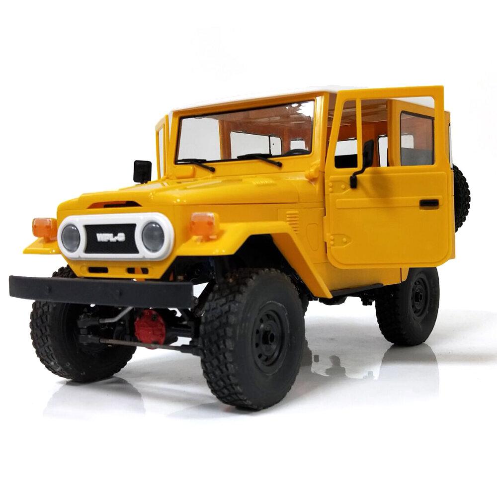Metal Edition Kit 4WD 2.4G Crawler Off Road RC Car 2CH Vehicle Models With Head Light