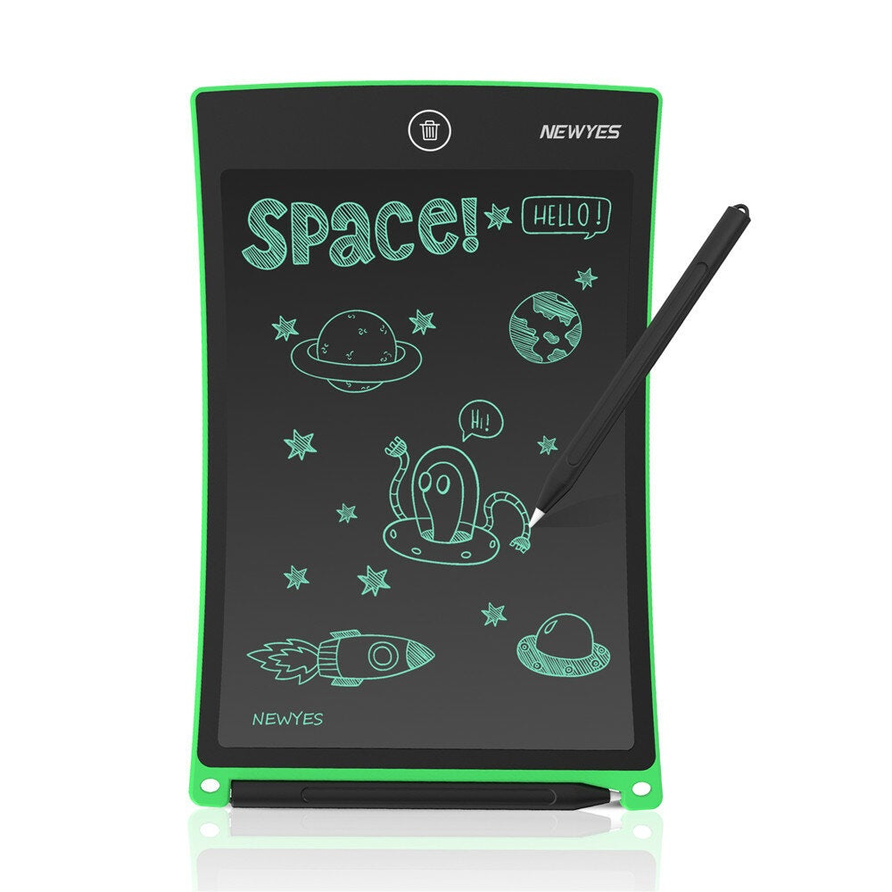 8.5-Inch Writing Board Monochrome Screen Tablet Drawing Handwriting Pad Message Kids Educational Toys