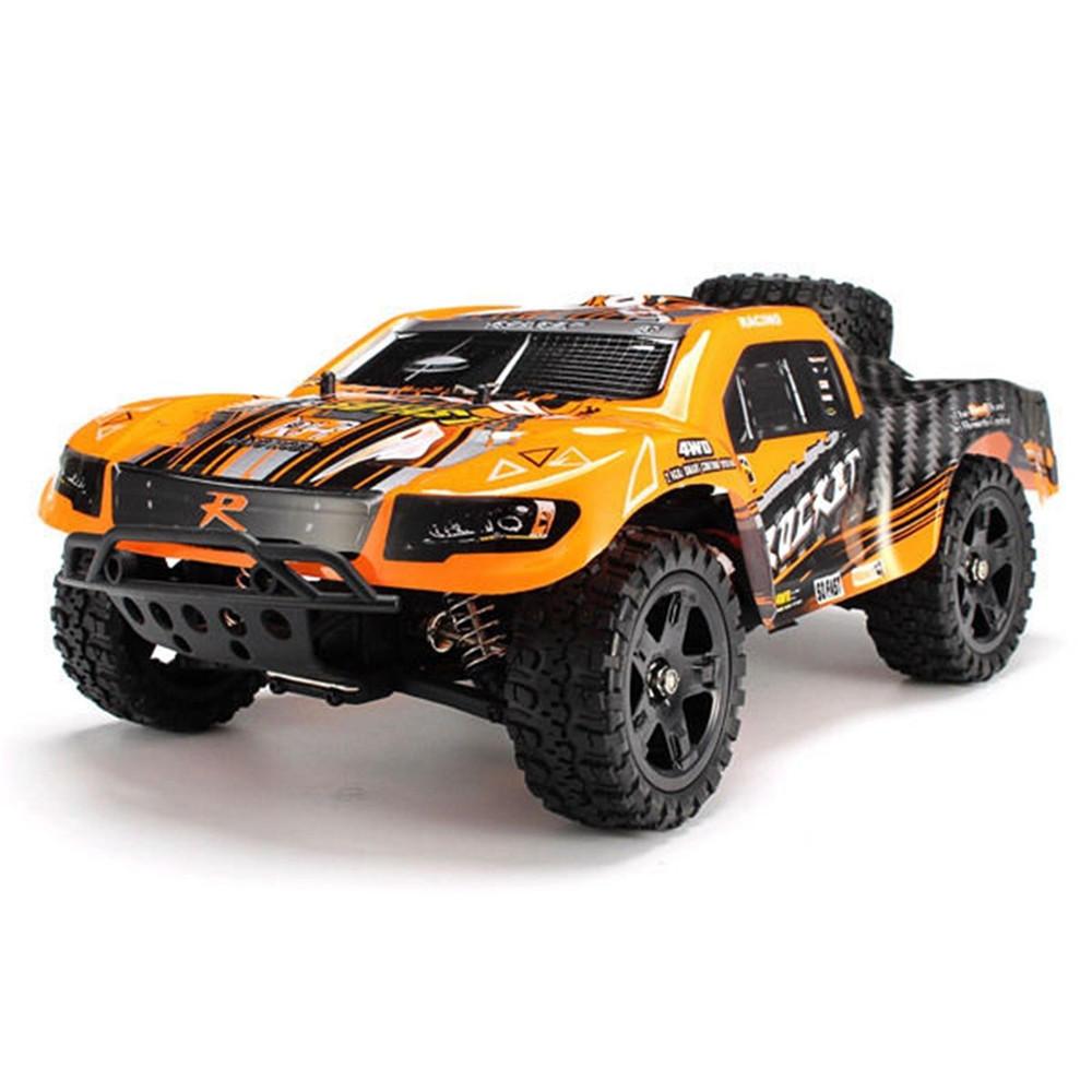 2.4G 4WD Brushed Rc Car Off-road Short Course Truck Orange Color