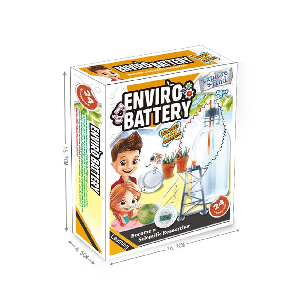 Nature Generator Connection Operation DIY Enviro Battery Science Education Toy Set