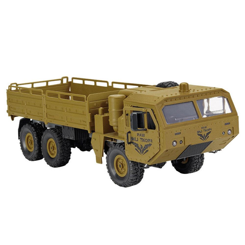 2.4G 6WD RC Car Military Truck Electric Off-Road Vehicles RTR Model