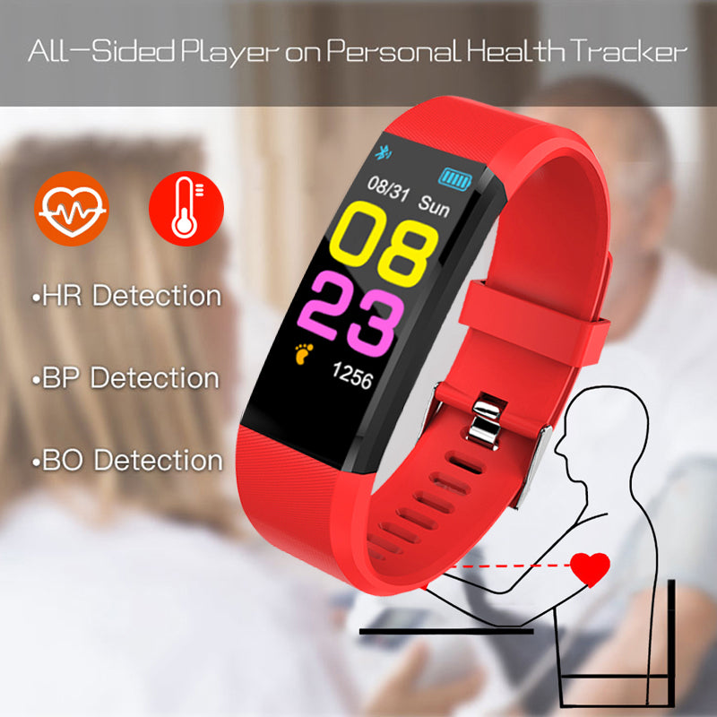 Heart Rate Monitor&Blood Pressure Fitness Tracker - JustgreenBox