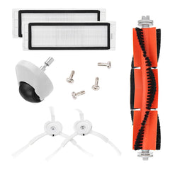 Roller Brush Caster Wheel Side Brushes Filters Screws Accessories For XIAOMI MI Robot Vacuum