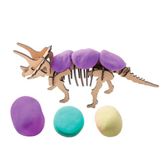 Clay Dinosaur Series 3D Puzzle Modeling Childrens Manual DIY Rubber Color Mud Toys