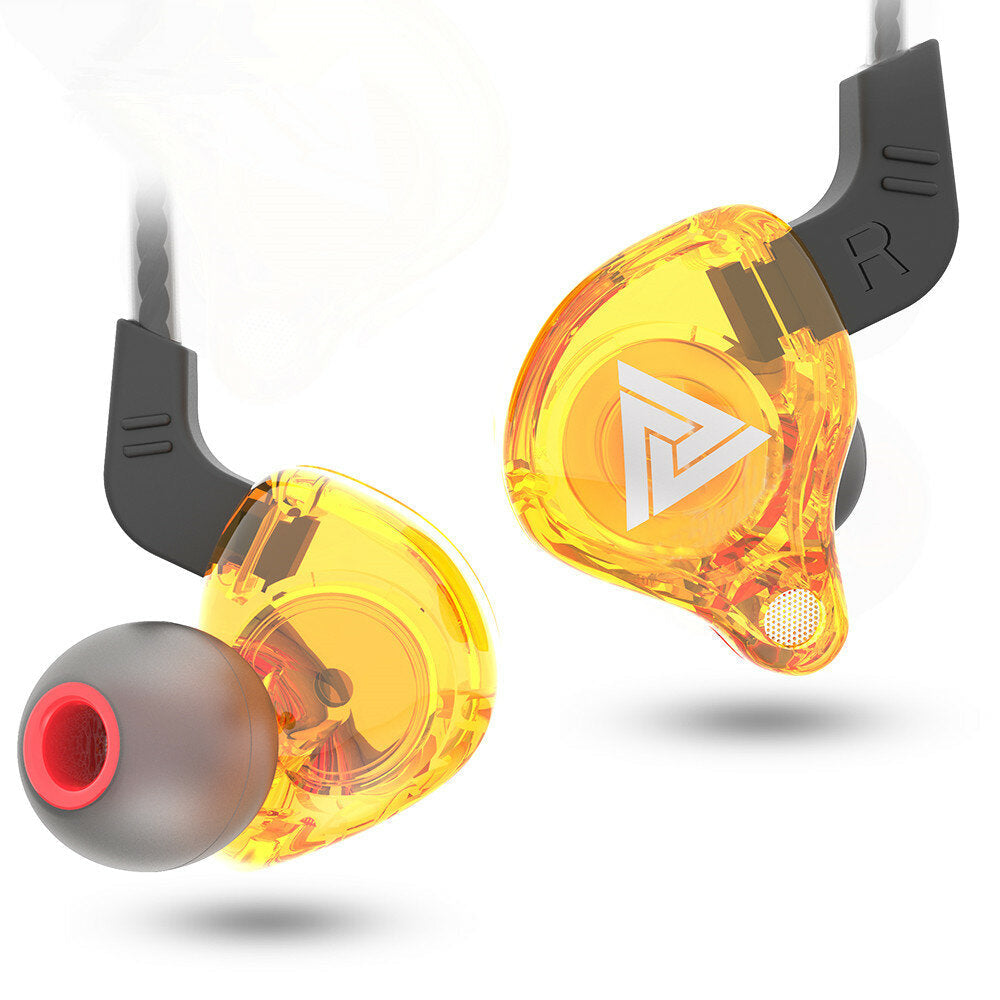 Copper Driver HiFi Sport Earphone Noise Cancelling Music In-ear Earbuds for IOS Android Phones