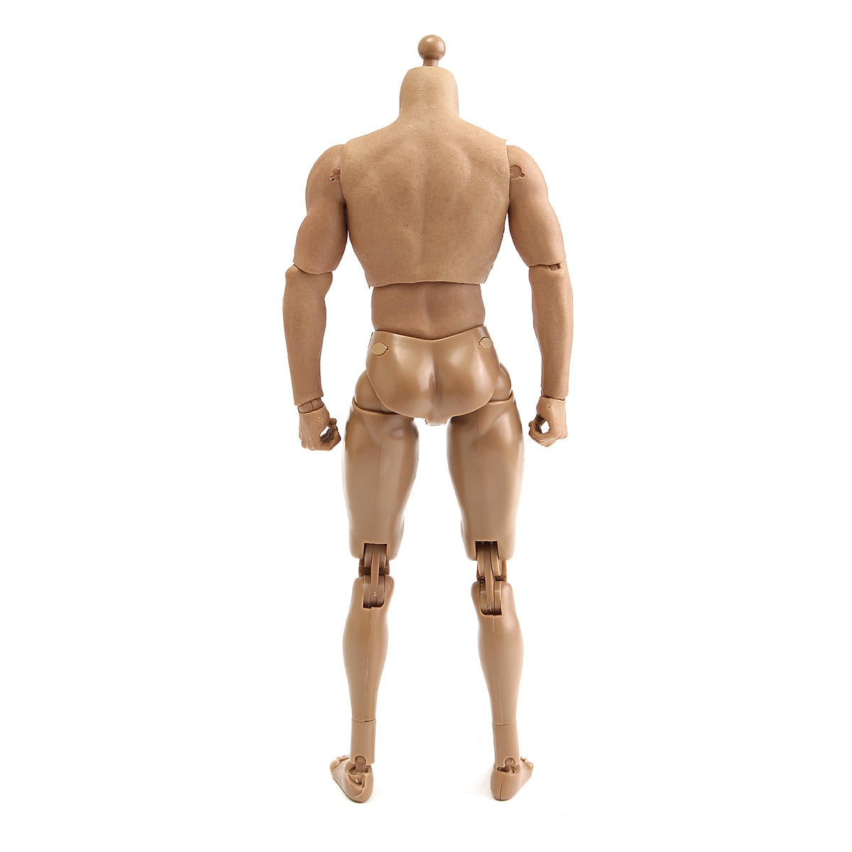 1/6 Scale Action Figure Male Nude Muscular Body 12" Plastic Toy for TTM18/19