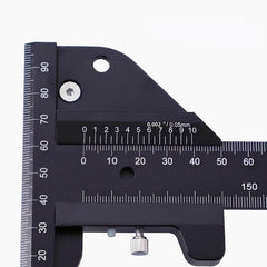 0-150mm Aluminum Alloy Multi-Function Metric Scriber Gauge Measuring Tool