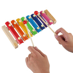 19 Pieces Set Orff Musical Instruments Toy Percussions Kit for Kids Music Learning/KTV Party Playing