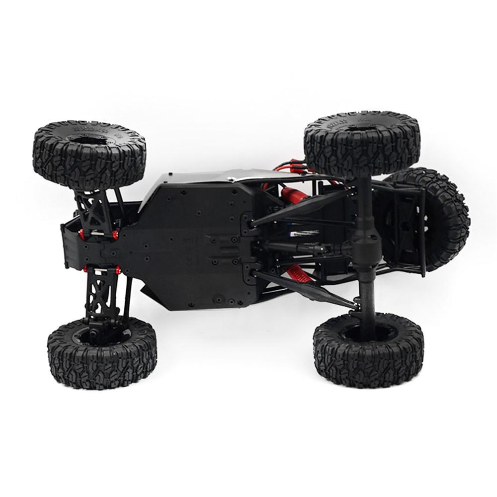 2.4G 4WD Brush Rc Car Metal Body Shell Desert Off-road Truck RTR Toy