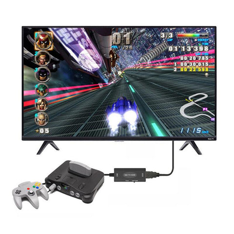 N64 to HDMI Adapter 720P1080P N64 HD Switch N64SNESSFCNGC to HDMI Converter For N64SNESGameCube