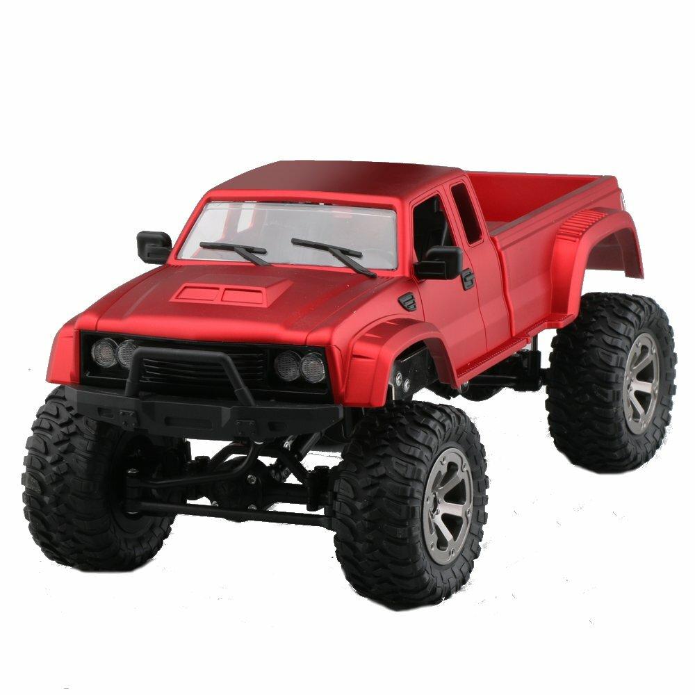 2nd Generation 2.4G 338mm Rc Car Military Truck With Front LED Light RTR Toy