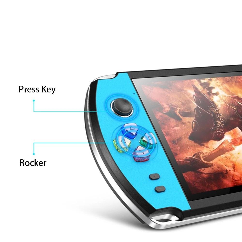 7.1-Inch Large Screen Handheld Game Player Portable Video Console