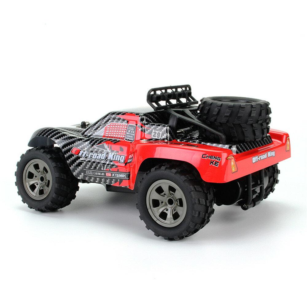 2.4G 18km/h RWD Rc Car Big Wheel Monster Off-Road Truck Vehicle RTR Toy