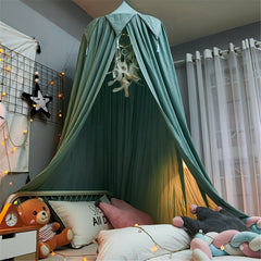 Nordic Style Princess Kids Baby Bed Room Canopy Mosquito Net Curtain for Bedding Dome Tent