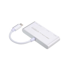 5 In 1 USB 3.1 Type C SD TF Card Reader HUB OTG Multi Spliter Adapter For Macbook Pro Air Tablet Laptop