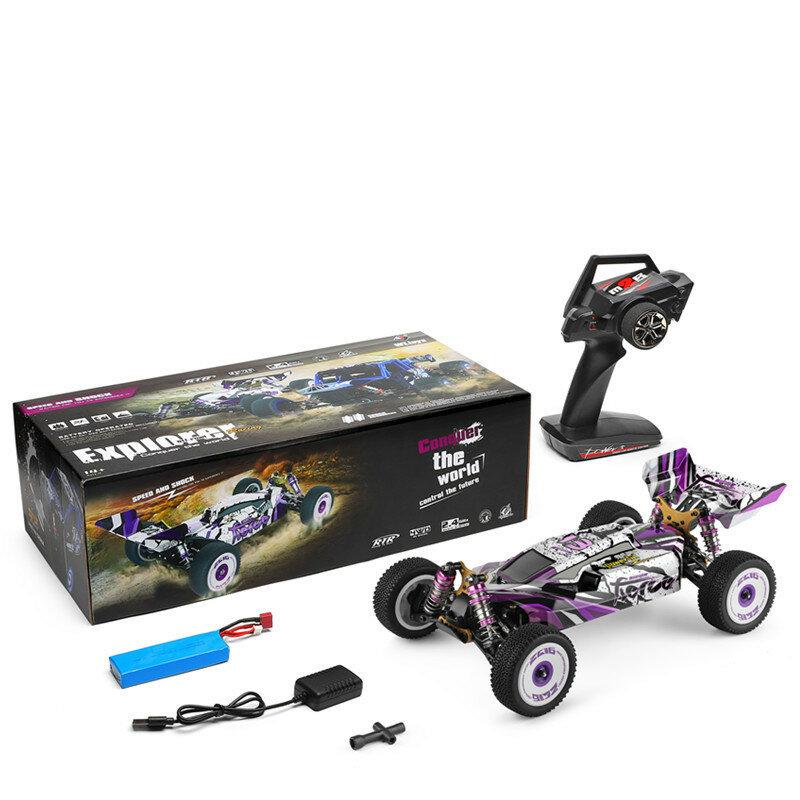 1/12 2.4G 4WD 60km/h Metal Chassis RC Car Off-Road Vehicles 2200mAh Models Kids Toys