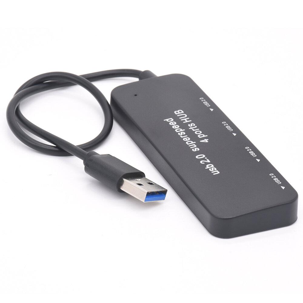 USB Splitter 4 USB 2.0 Hub Adapter Converter For PC Laptop Macbook