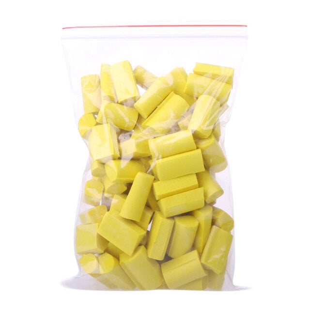 70Pcs/Bag DIY Slime Stuff Sponge Mud Foam Strip Block Additives Filling Fluffy Clay Supplies Accessories