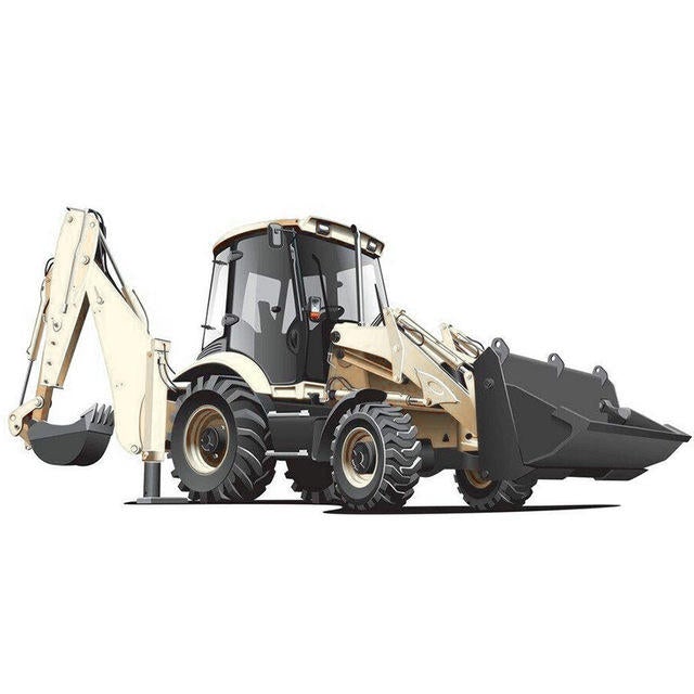 1:50 Alloy ABS Diecast Excavator 4 Wheel Loader Two Way Forklift Bulldozer Backhoe Loader Model Truck Toys Gifts Collection
