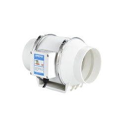 Home Silent Inline Pipe Exhaust Fan Duct Fan Bathroom Kitchen Ventilation Toilet 220V