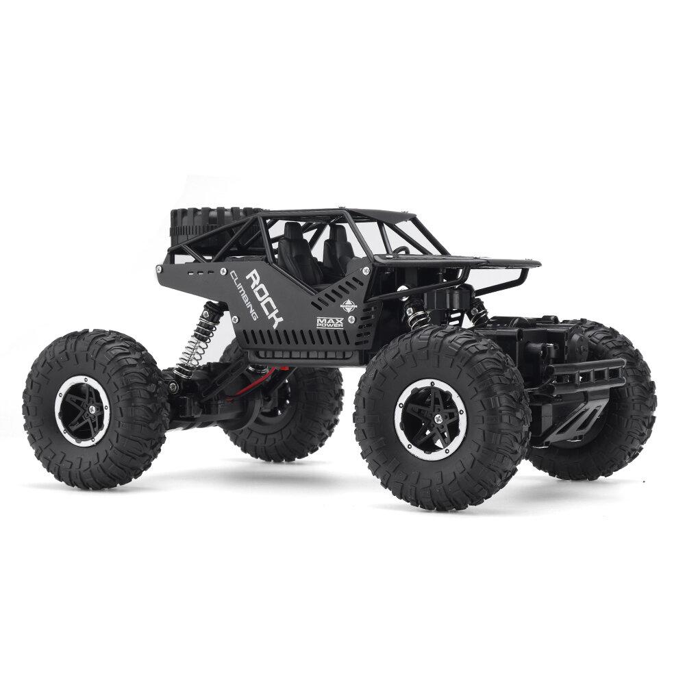 RC Car with Metal Shell 2.4G 4WD RTR Crawler for Snowfield RC Vehicle Model for Kids and Adults