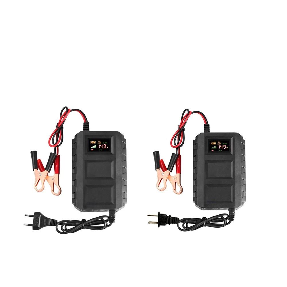 Intelligent 12V 20A Automobile Batteries Lead Acid Battery Charger For Car Motorcycle