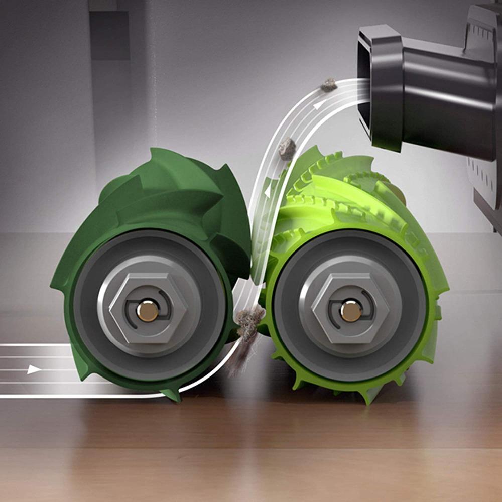 2PCS Main Roller Brushes for IRobot I7 E5 E6 Vacuum Cleaner Accessories