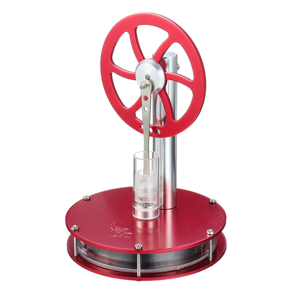 Low Temperature Difference Hot Air Stirling Engine Colorful STEM Model Physics Experiment