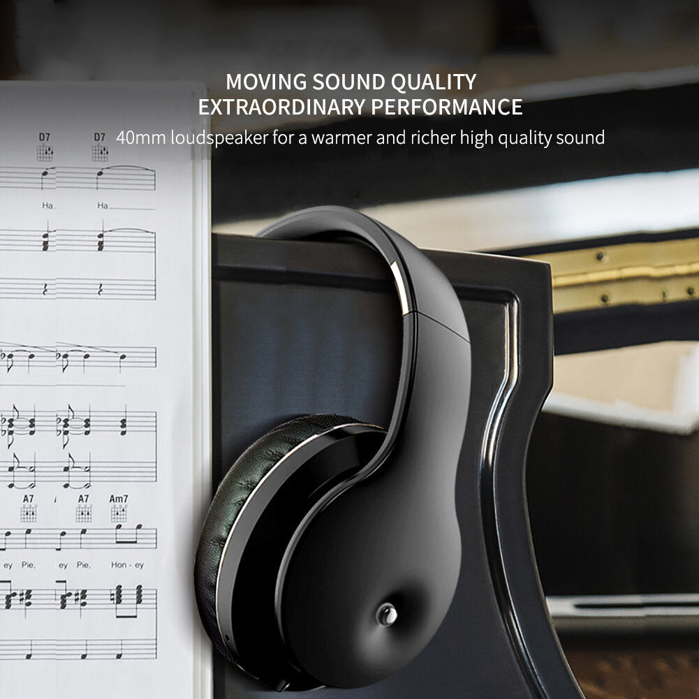 Wireless bluetooth Headphone Super Bass Stereo NFC Foldable Head-Mounted Sports Gaming Headset with Mic