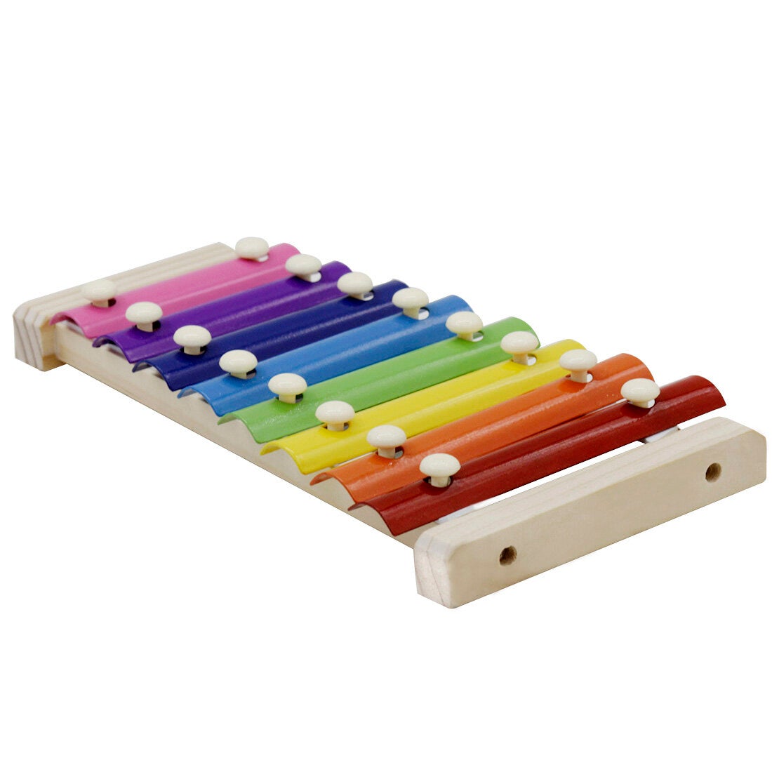 Musical Instrument 8 Tone Hand Knock Xylophone Aluminum Piano for Children Educational Toy