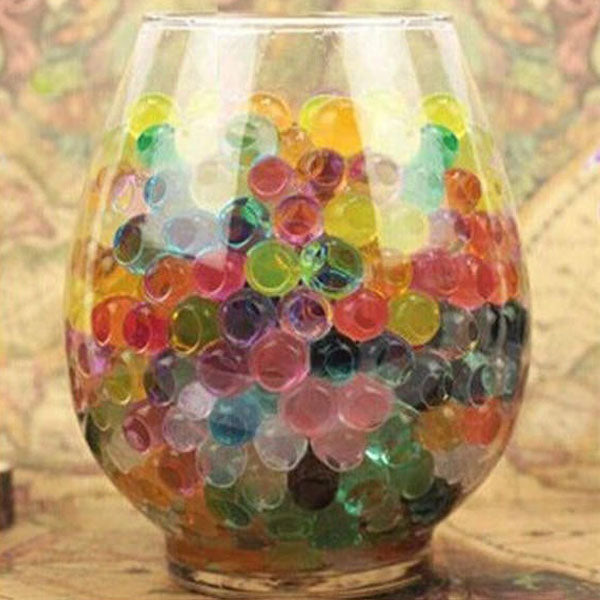 PVC Balls Crystal Soil Jelly Beads For Entertaining Decorative