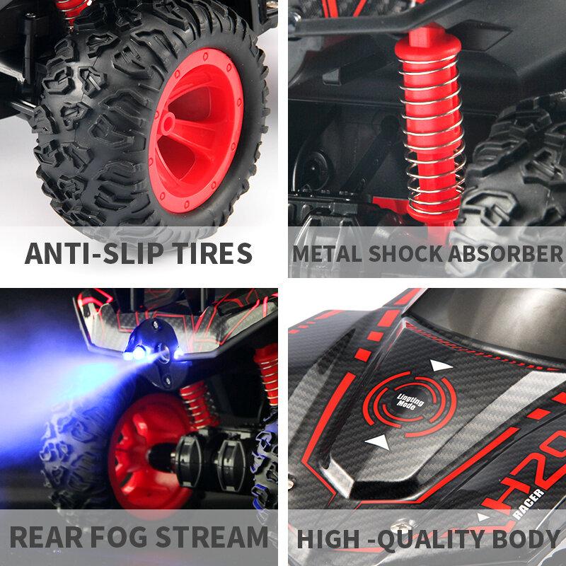 2.4G 4CH Crawler Off Road RC Car Vehicle Models W/ Spay Light Toy