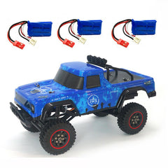 Several Battery RTR 1/18 2.4G 4WD RC Car Vehicles Model Truck Off-Road Climbing Children Toys